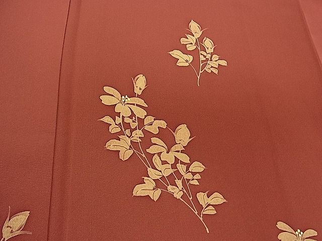 平和屋着物■付下げ 枝花文 逸品 CAAB7828ch
