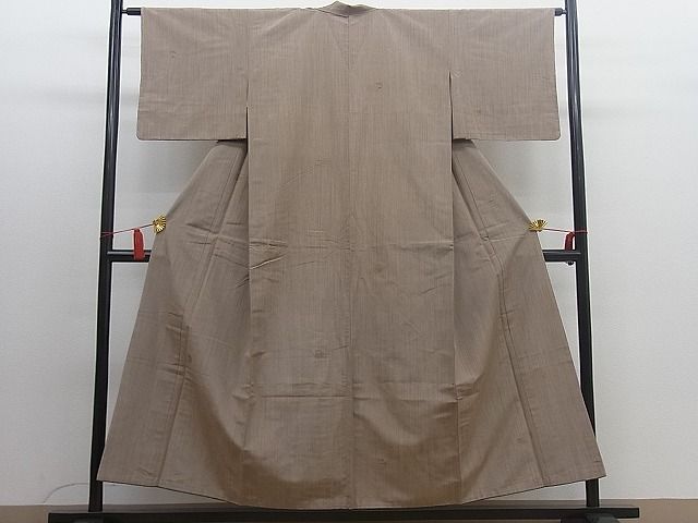 平和屋着物■上質な紬 吉祥文 逸品 BAAD9621mz