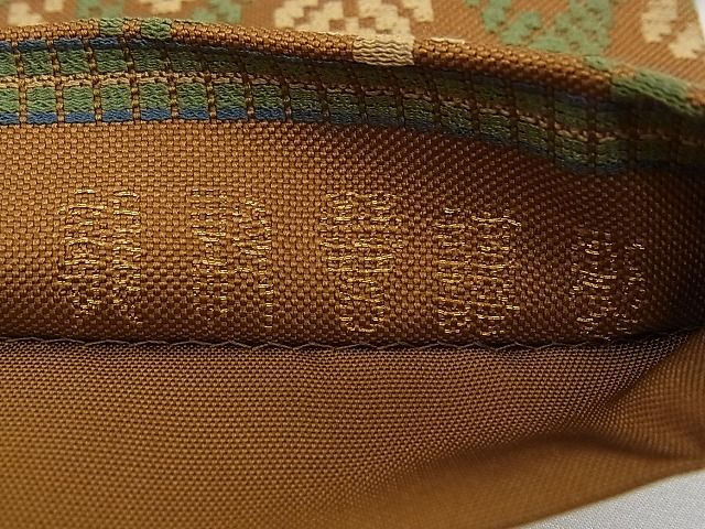 平和屋本店●極上 龍村晋謹製 全通柄袋帯 名物苛錦 傅匠名錦 上代48万 色紙・上代札・たとう紙・共箱付き 逸品 CZAA0082s4