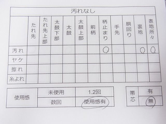平和屋着物◎六通柄袋帯 唐織 地紙結び紐花文 金銀糸 逸品 CAAD9208ev