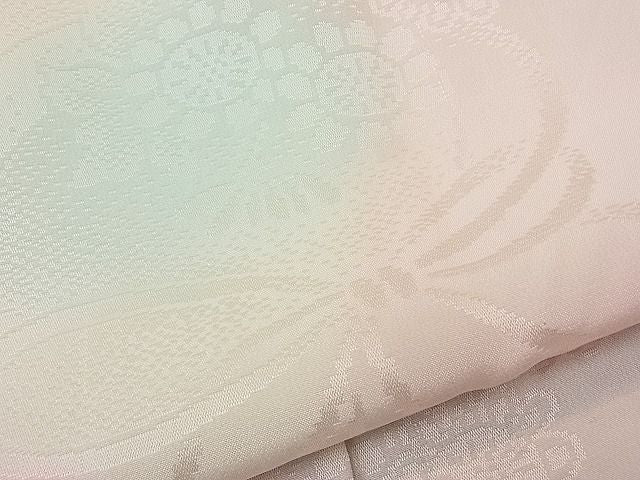 平和屋着物■上質な長襦袢 無双仕立て 薔薇 鈴 暈し染め 逸品 BAAE0303sa