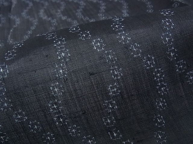 期間限定セール20%off■極上 夏物 重要無形文化財 本場宮古上布 よろけ縞 苧麻 逸品 CZAA0141s4