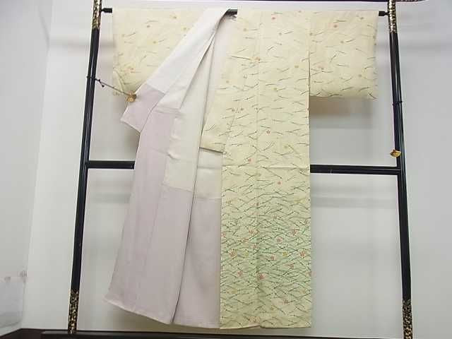 平和屋着物■付下げ 吹き寄せ花文 逸品 DAAE1554ma