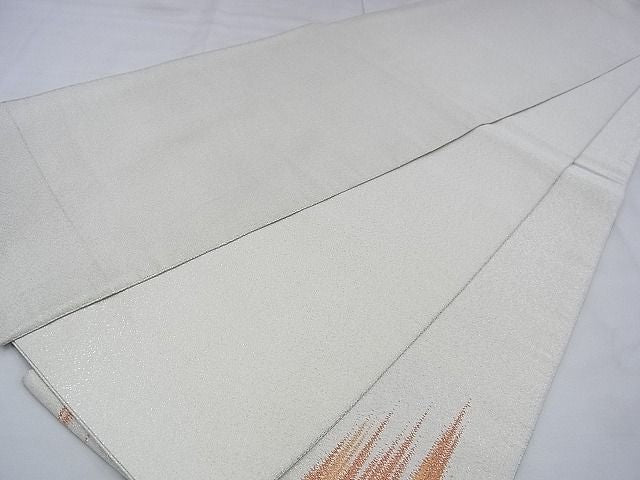 平和屋着物◎太鼓柄袋帯 綴れ 雲霞文様 金銀糸 逸品 BAAE6286ph