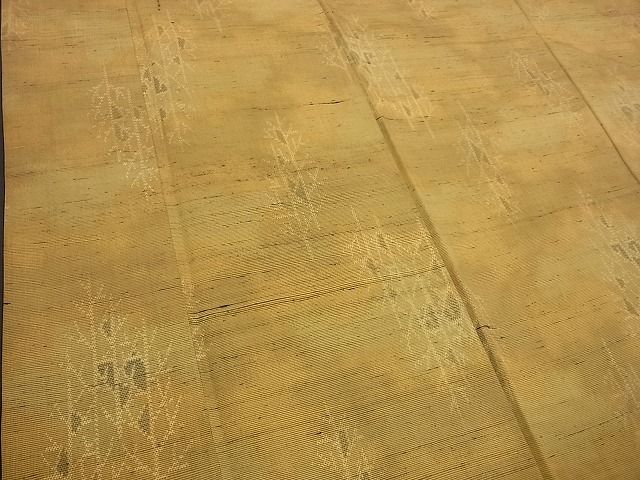 平和屋着物■上質な紬 樹林文 暈し染め 逸品 BAAE8809xi