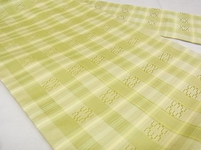 平和屋本店■希少沖縄県最高級織物 夏物 首里花倉織 首里織 花倉織 花織 九寸名古屋帯 布衣 屋宜順子 証紙 逸品 新品 KAAA10511kk4