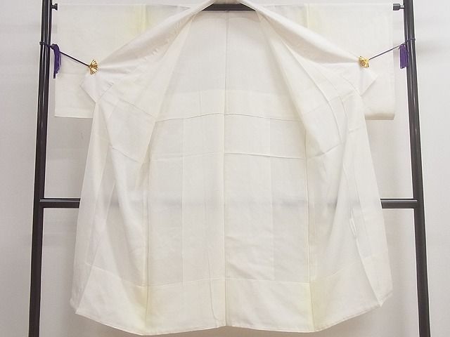 平和屋着物■上質な長襦袢 無双仕立て 雲重ね地紋 逸品 CAAD7980ev