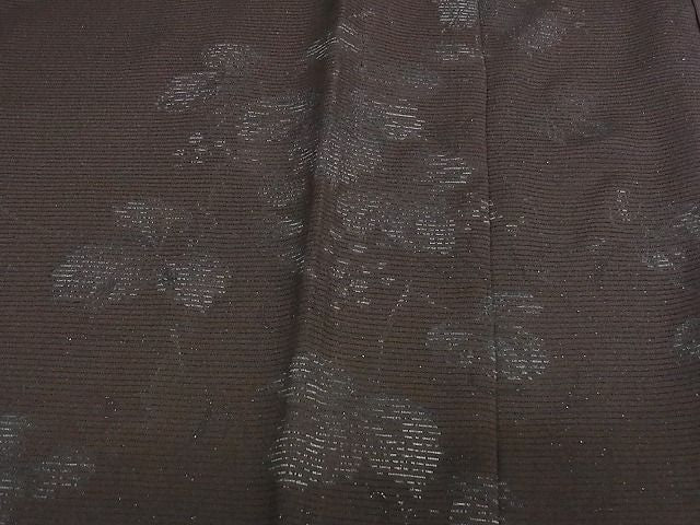 平和屋本店■極上 訪問着 無双仕立て 紗袷 紗×絽 手描き 葡萄 反端付き 正絹 逸品 未使用 KAAA1059kk4