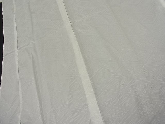 平和屋着物■長襦袢 無双仕立て 桐菱地紋 洗える着物 BAAE6067jr