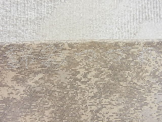 平和屋着物◎六通柄袋帯 綿彩つづれ 霞文 銀糸 逸品 BAAE4351ea