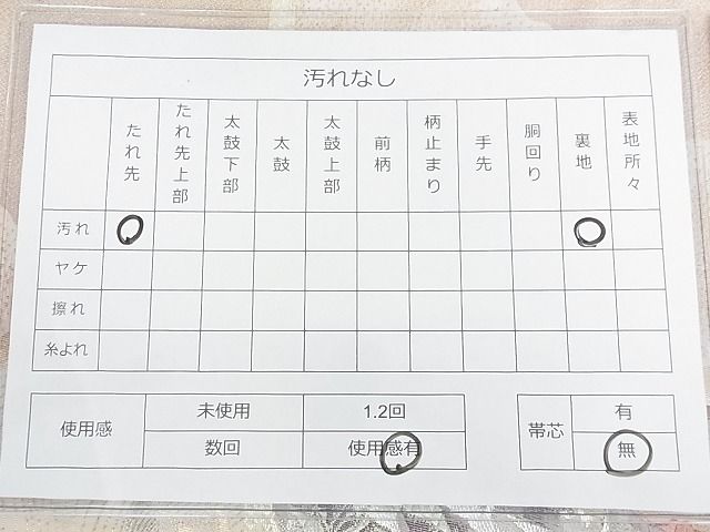平和屋着物◎六通柄袋帯 群鶴滄海文 金銀糸 逸品 DAAE8022sa