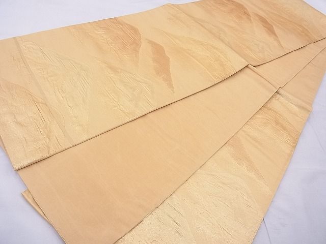 平和屋着物◎六通柄袋帯 遠山文 逸品 BAAE8668cm
