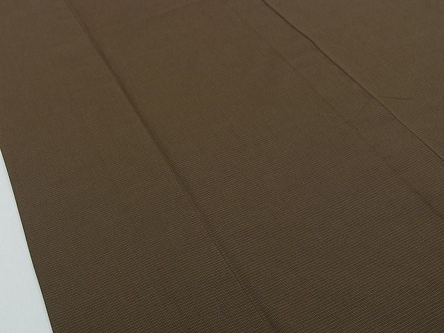 平和屋本店■極上 綿薩摩 本さつま 東郷織物謹製 手織 實篤 永江明夫 単衣 反端付き 木綿 逸品 CZAA0320s4