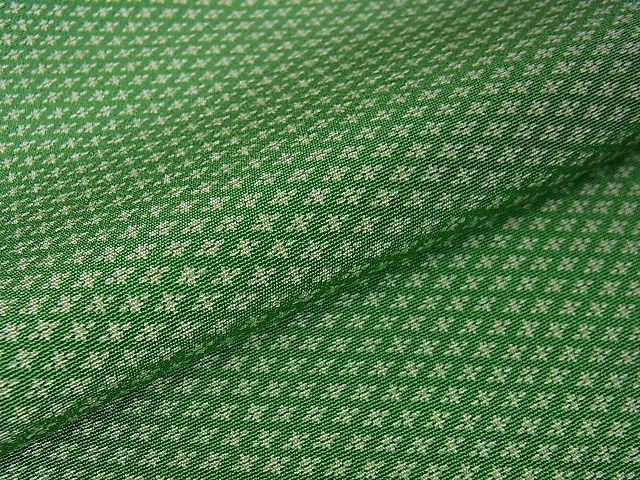 平和屋本店●極上 人間国宝 小宮康孝 江戸小紋 四つ菱 高島屋扱い 逸品 未使用 DZAA0998kh4