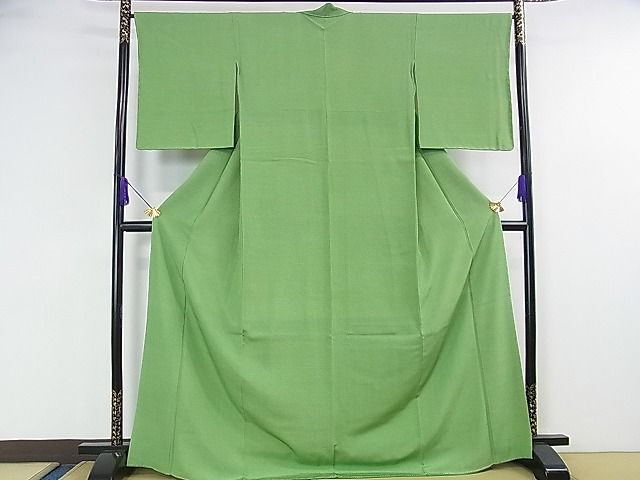 平和屋本店●極上 人間国宝 小宮康孝 江戸小紋 四つ菱 高島屋扱い 逸品 未使用 DZAA0998kh4