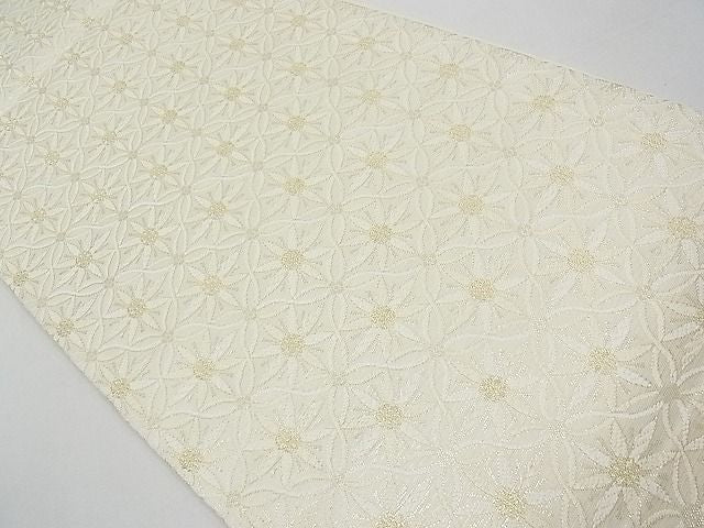 平和屋本店■極上 夏物 六通柄袋帯 唐織 花繋ぎ 金糸 逸品 CYAA0118s4