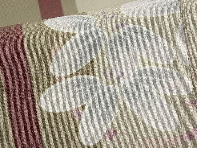 平和屋本店■極上 撫松庵 小紋 笹梅丸文 洗える着物 CYAA0187s4