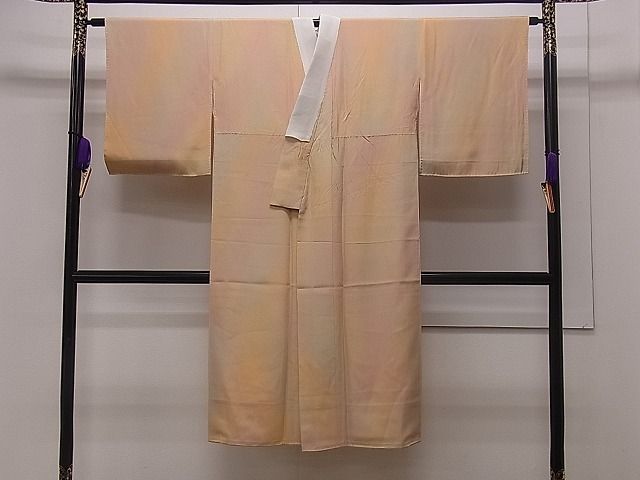 平和屋着物□上質な長襦袢 袷 霞文 暈し染め 逸品 CAAD4466dy