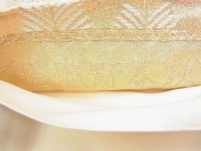 平和屋着物◎六通柄袋帯 唐織 嵯峨野春秋 金銀糸 逸品 BAAE9758ns