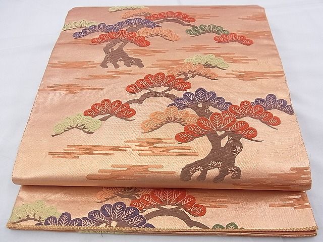平和屋着物◎六通柄袋帯 唐織 蘭錦 金糸 逸品 BAAF7829ph