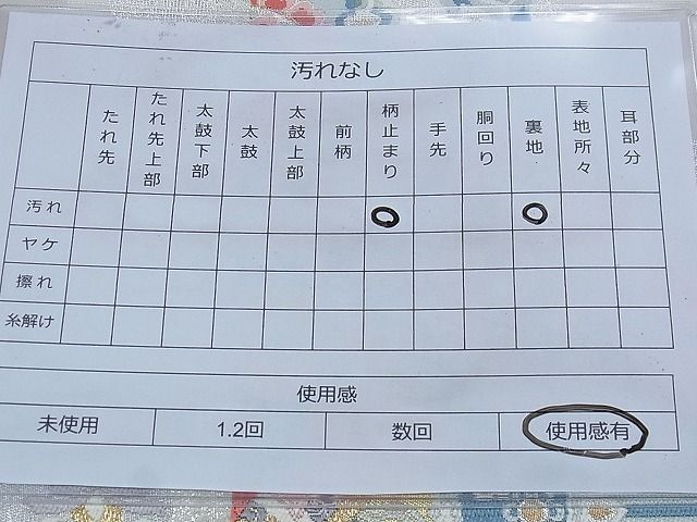 平和屋着物◎六通柄袋帯 唐織 道長亀甲鳳凰文 金銀糸 逸品 BAAF7831ph