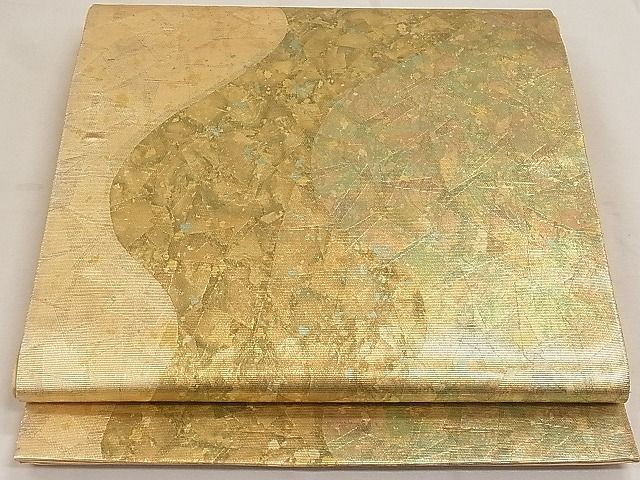 平和屋着物◎六通柄袋帯 道長文 金銀糸 逸品 CAAE3876ku