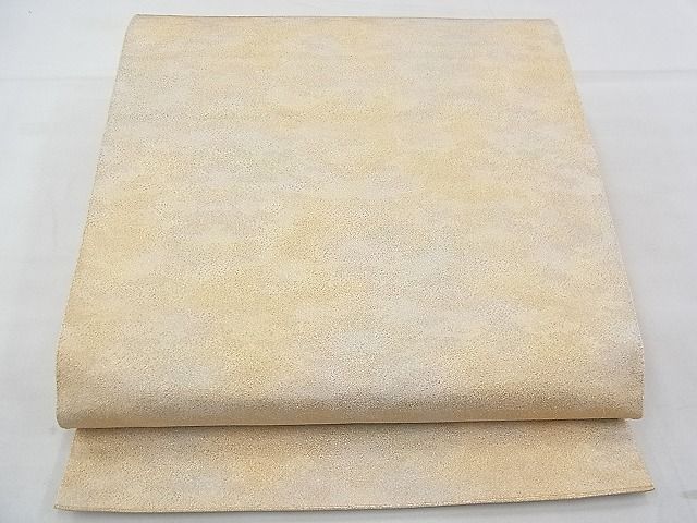 平和屋着物◎全通柄袋帯 綴れ 霞文 金糸 逸品 BAAF4361xa