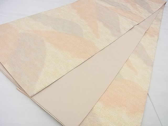 平和屋着物◎全通柄袋帯 砂子綴 重山 金糸 逸品 BAAF4391xa
