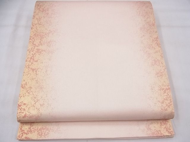 平和屋着物◎全通柄袋帯 箔散らし 金彩 引箔 逸品 BAAF3713fk