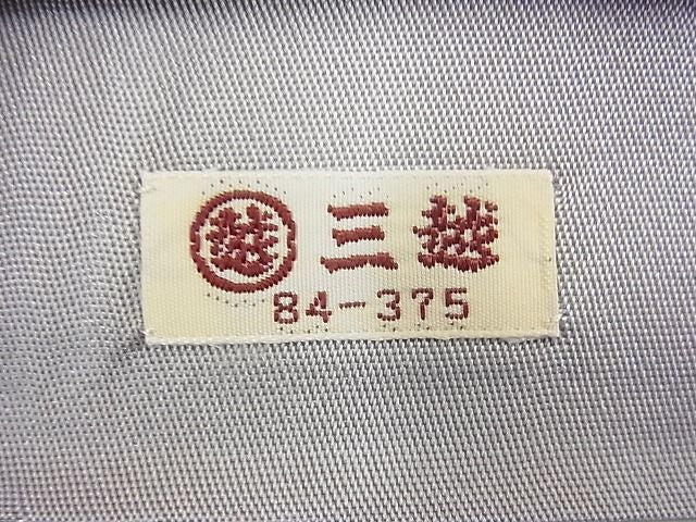 平和屋着物◎六通柄袋帯 唐織 扇面散らし 金銀糸 三越扱い 逸品 BAAF3920fk