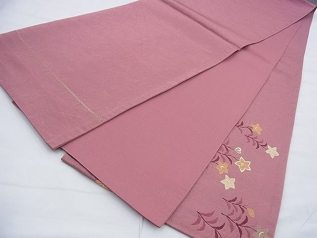 平和屋着物◎太鼓柄袋帯 唐織 草花文 逸品 BAAF9358du