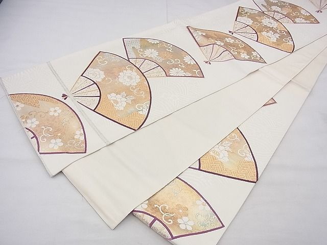 平和屋着物◎六通柄袋帯 唐織 金彩古典錦 金銀糸 逸品 BAAG1233fk