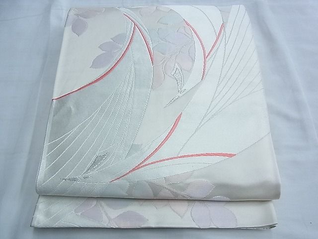 平和屋着物◎六通柄袋帯 唐織 綾彩錦 銀糸 逸品 BAAF6950ow