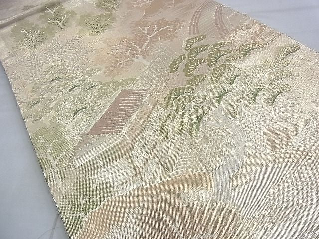 平和屋着物◎佐賀錦 六通柄袋帯 洛桐錦 金糸 逸品 BAAG2630du