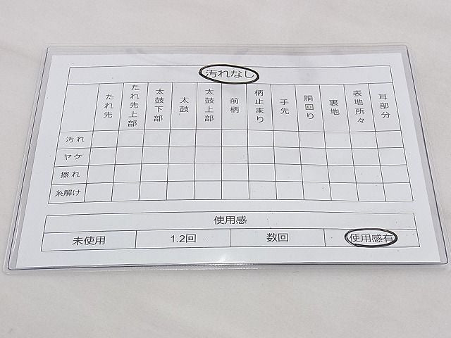平和屋着物◎太鼓柄袋帯 琳派花鳥絵巻 金彩 逸品 BAAF5365th