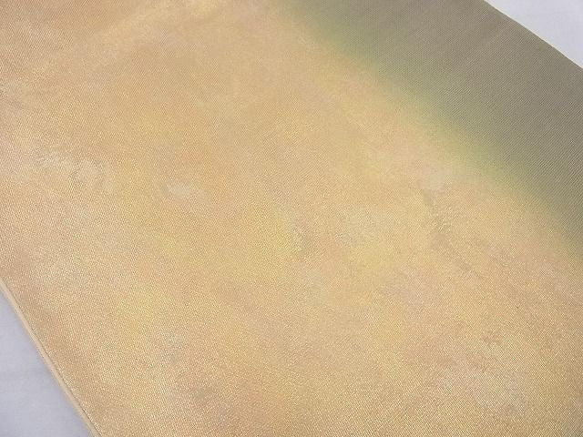 平和屋着物◎六通柄袋帯 霞文 引箔 逸品 BAAG1651cm