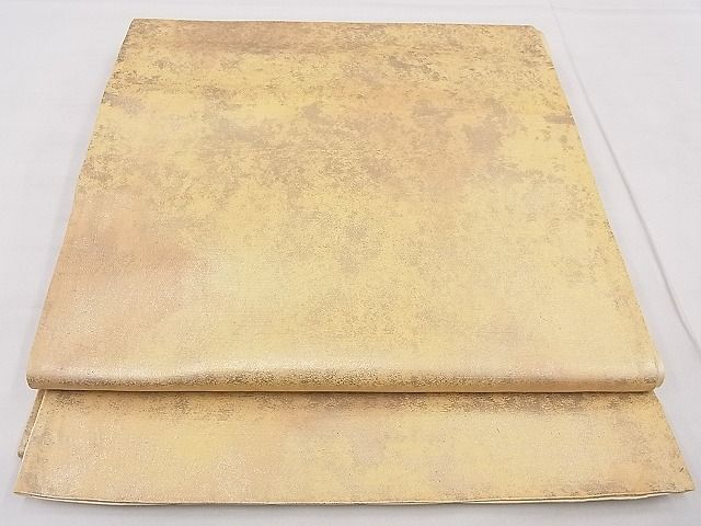 平和屋着物◎六通柄袋帯 霞文 金糸 引箔 逸品 BAAG0024if
