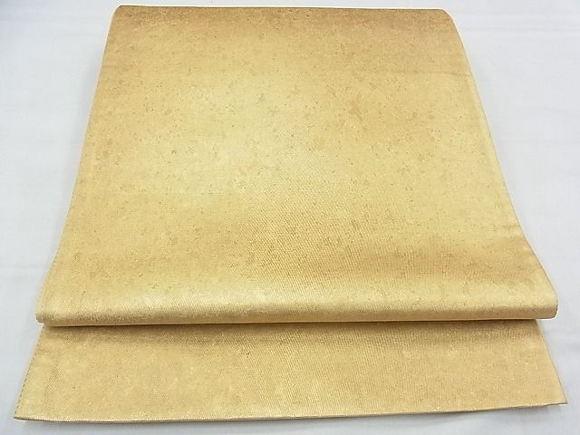 平和屋着物◎六通柄袋帯 作家物 箔散らし 金彩 引箔 逸品 BAAG0037if