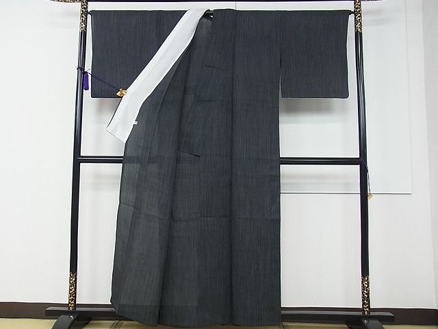 期間限定セール25%off■極上 夏物 石川県指定無形文化財 能登上布 本麻手織上布 山崎仁一作 証紙付き 麻 逸品 CZAA0516s4