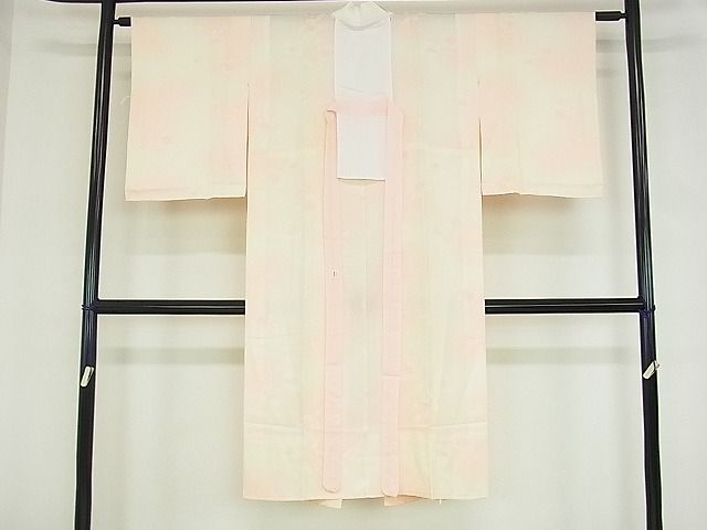平和屋着物■上質な長襦袢 無双仕立て 枝花地紋 逸品 DAAF3260sf