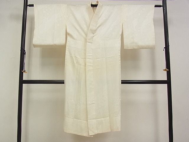 平和屋着物■上質な長襦袢 無双仕立て 吉祥地紋 逸品 DAAE4859jm