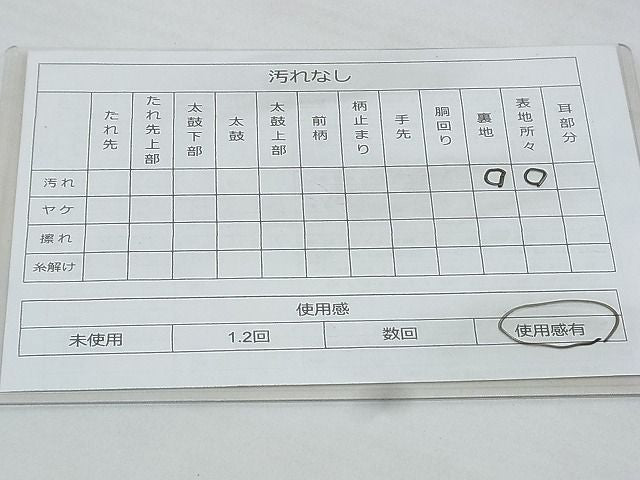 平和屋着物◎六通柄袋帯 唐織 大名行列 金糸 逸品 BAAG9617if