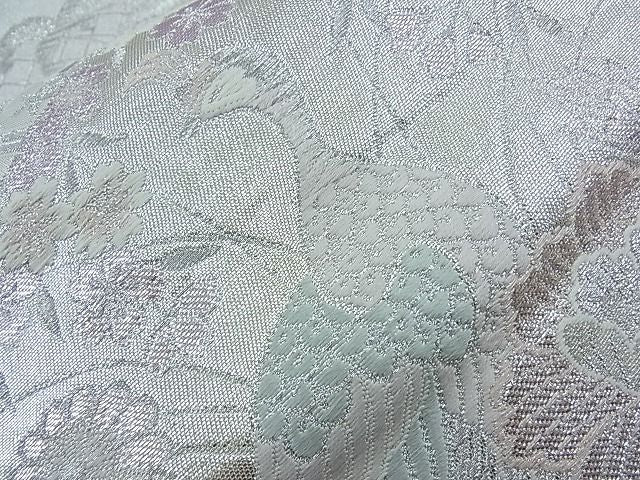 平和屋着物◎六通柄袋帯 唐織 煌きのオパール 金銀糸 逸品 BAAG7321ph