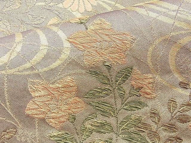 平和屋着物◎六通柄袋帯 唐織 天平の香 金糸 逸品 BAAG6495xa