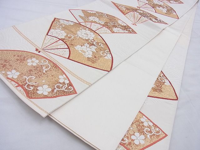 平和屋着物◎六通柄袋帯 唐織 金彩古典錦 金銀糸 逸品 BAAG6524xa