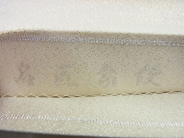 平和屋着物◎太鼓柄袋帯 綴れ ワンポイント 名直象紋 金糸 逸品 BAAG5946jm