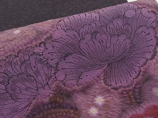平和屋本店●最高級 初代 久保田一竹 幻の辻が花 太鼓柄袋帯 開き仕立て 絞り 共箱付き 逸品 CZAA0562s4