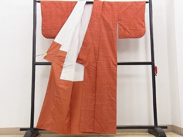 平和屋着物■上質な紬 吉祥文 逸品 BAAG5404mz