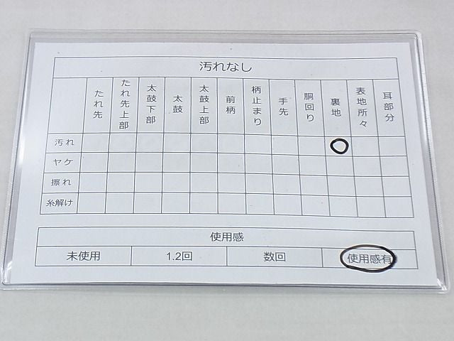 平和屋着物◎六通柄袋帯 唐織 扇面散らし花文 金銀糸 逸品 BAAG4506th
