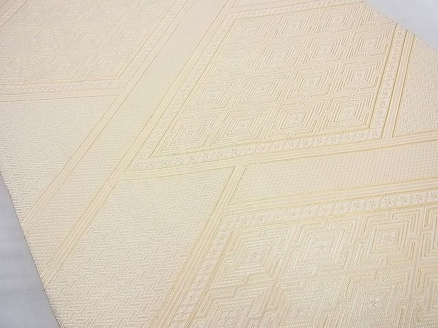 平和屋着物◎佐賀錦 六通柄袋帯 色紙重ね 金糸 逸品 BAAH2359cm
